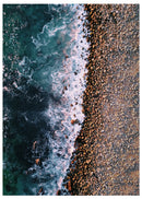 Decorativo Playa empedrada, mar y tierra