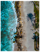 Decorativo Mar, rocas y arena