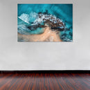 Cuadro Decorativo Mar, rocas y arena