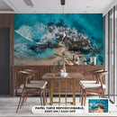 Cuadro Decorativo Mar, rocas y arena