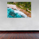 Cuadro Decorativo Playa tropical, vista aérea