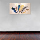 Cuadro Decorativo Abstracto, Plumas exóticas