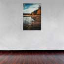 Cuadro Decorativo Otoño, muelle de madera