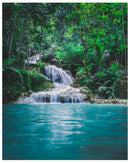 Cuadro Decorativo Bosques y Selvas, Río azul claro