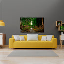 Cuadro Decorativo, Río a través del bosque