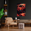 Cuadro Decorativo Interior naranja de Ferrari