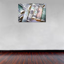 Cuadro Decorativo Dinero, Rollitos de billetes