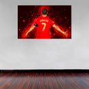 Cuadro Decorativo Deportes, Cristiano Ronaldo Dorsal 7
