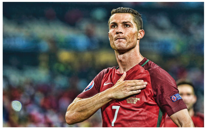 Cuadro Decorativo Deportes, Cristiano Ronaldo Selección Portugal