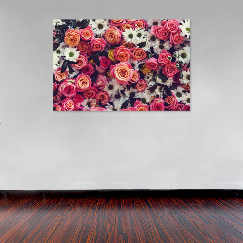 Cuadro Decorativo Floral Rosas de color