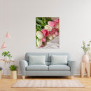 Cuadro Decorativo Floral Rosas blancas y rosadas