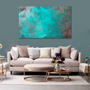 Cuadro Decorativo Abstracto, Azul Aqua