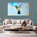 Cuadro Decorativo Abstracto, Colibrí