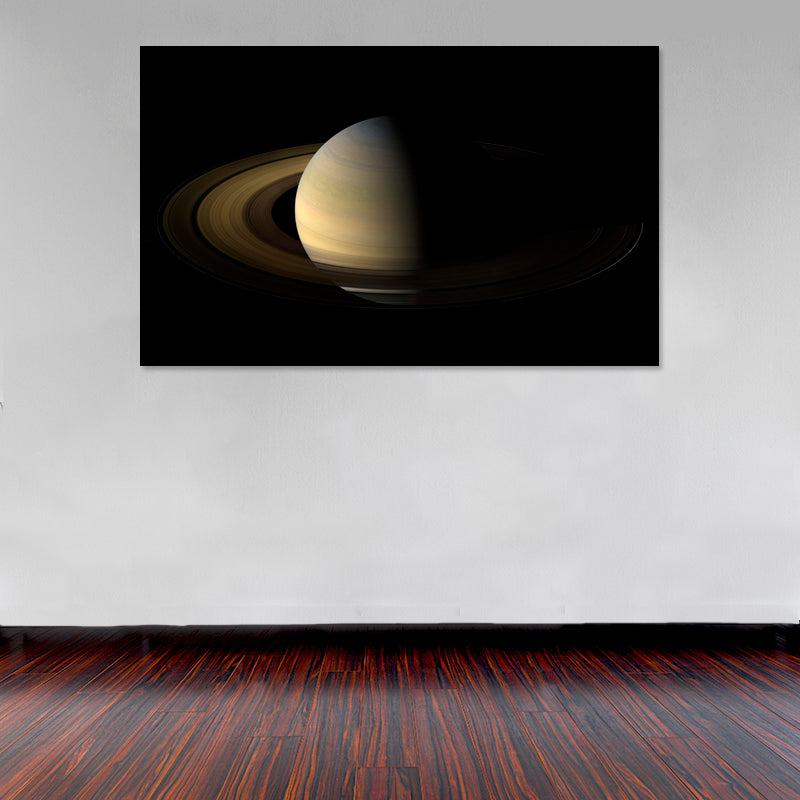 Cuadro Decorativo Espacial Saturno desde el espacio
