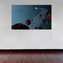 Cuadro Decorativo Espacial En el anillo de Saturno