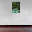 Cuadro Decorativo, Estanque cristalino en la selva