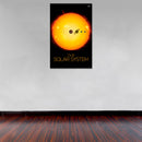 Cuadro Decorativo Espacial, Sistema Solar