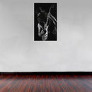 Cuadro Decorativo Música, Slash blanco y negro