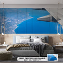 Decorativo, sobrevolando el mar