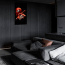 Cuadro Decorativo Película, Spiderman fondo negro