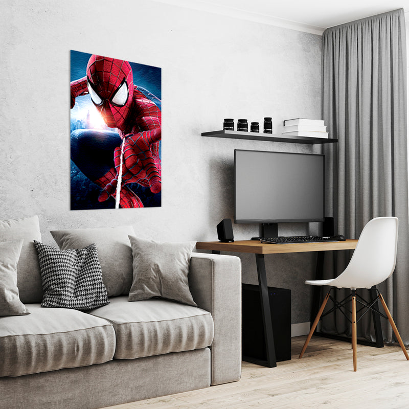 Cuadro Decorativo Película, Spiderman telaraña