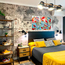 Cuadro Decorativo Pop Art, Splater colorido pop