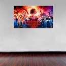 Cuadro Decorativo Serie Stranger Things, personajes