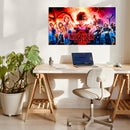 Cuadro Decorativo Serie Stranger Things, personajes