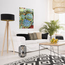 Cuadro Decorativo Floral, Suculentas amarillosas