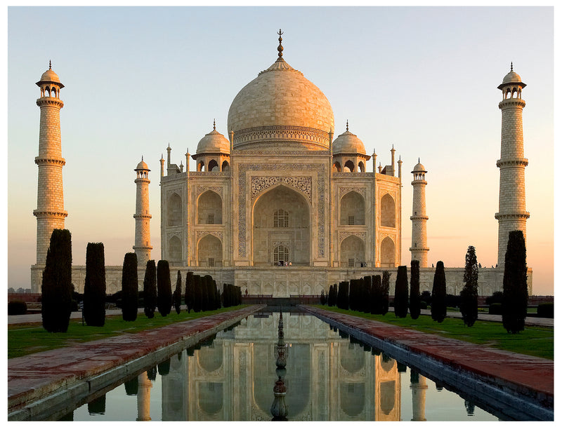 Cuadro Decorativo Monumento, templo Taj Mahal, India