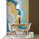 Decorativo Abstracto, textura celeste