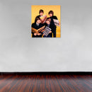 Cuadro Decorativo Música, The Beatles con discografía