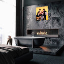 Cuadro Decorativo Música, The Beatles con discografía