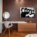 Cuadro Decorativo Música, The Rolling Stones, blanco y negro