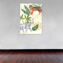 Cuadro Decorativo Infantil Tigre y elefante