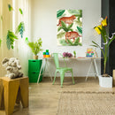 Cuadro Decorativo Infantil Tigre selva