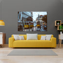 Cuadro Decorativo Tranvía en la ciudad