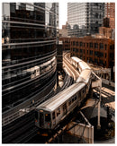 Cuadro Decorativo Tren en Bangkok