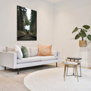 Cuadro Decorativo Tren de vapor en el bosque