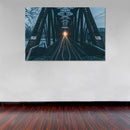 Cuadro Decorativo Tren sobre el puente