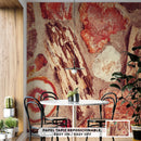 Cuadro Decorativo Abstracto, corteza de madera