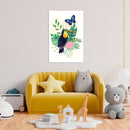 Cuadro Decorativo Infantil Tucán