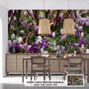 Cuadro Decorativo Primavera, Tulipanes morados