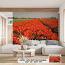 Decorativo Primavera, Tulipanes naranjas