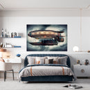 Cuadro Decorativo USA Zepellin