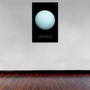 Cuadro Decorativo Espacial, planeta Urano