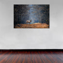 Cuadro Decorativo Otoño, venado en el bosque