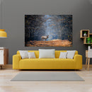 Cuadro Decorativo Otoño, venado en el bosque