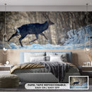 Cuadro Decorativo Invierno, venado en la nieve