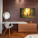 Cuadro Decorativo Primavera, Venado cuernos de lavanda